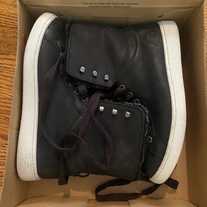 UGG Starlyn Shearling High Top Sneakers